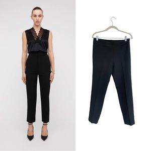 Tory Burch Black Straight Leg Pants